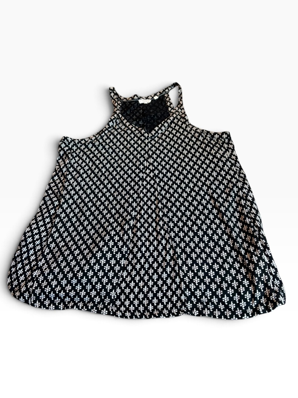 FAT FACE Scarlett spirit longline geo print tank